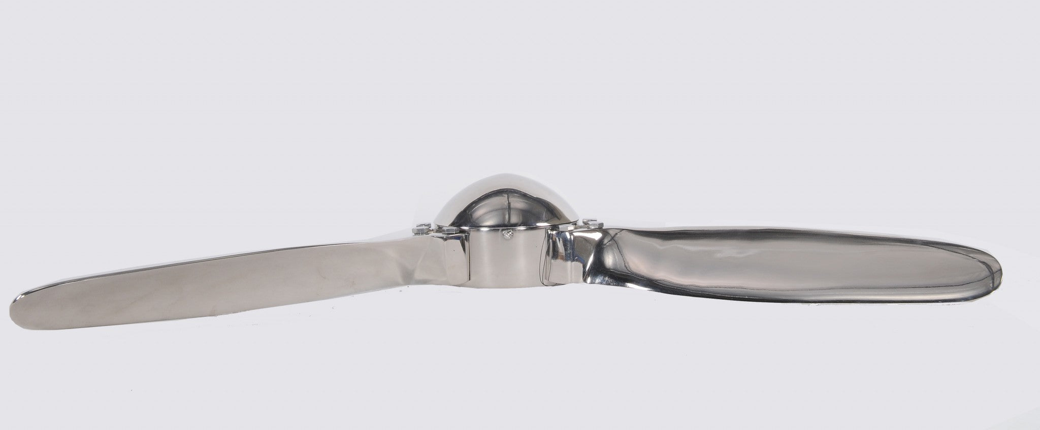 24" Nickel Metal Hand Painted Figurine Tabletop Sculpture-Sculptures-DECOROLALA