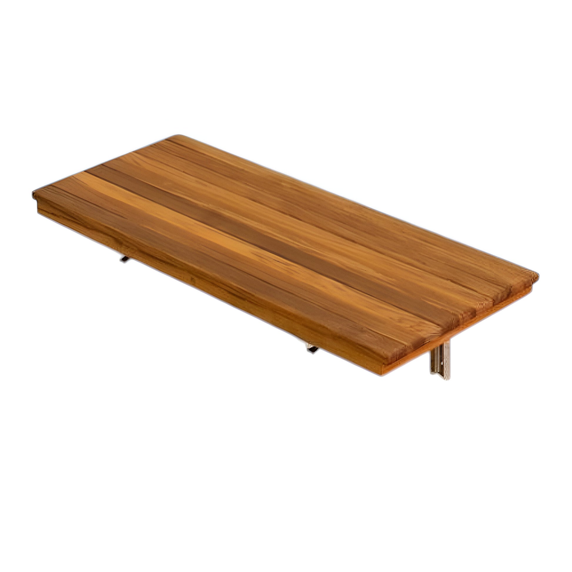24" Premium Wall Mount Teak Shower Bench-Shower Benches-DECOROLALA
