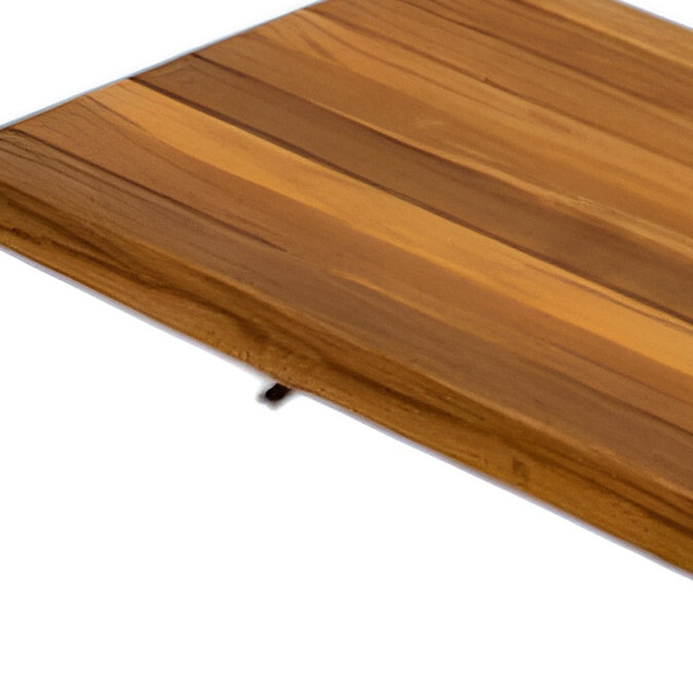 24" Premium Wall Mount Teak Shower Bench-Shower Benches-DECOROLALA