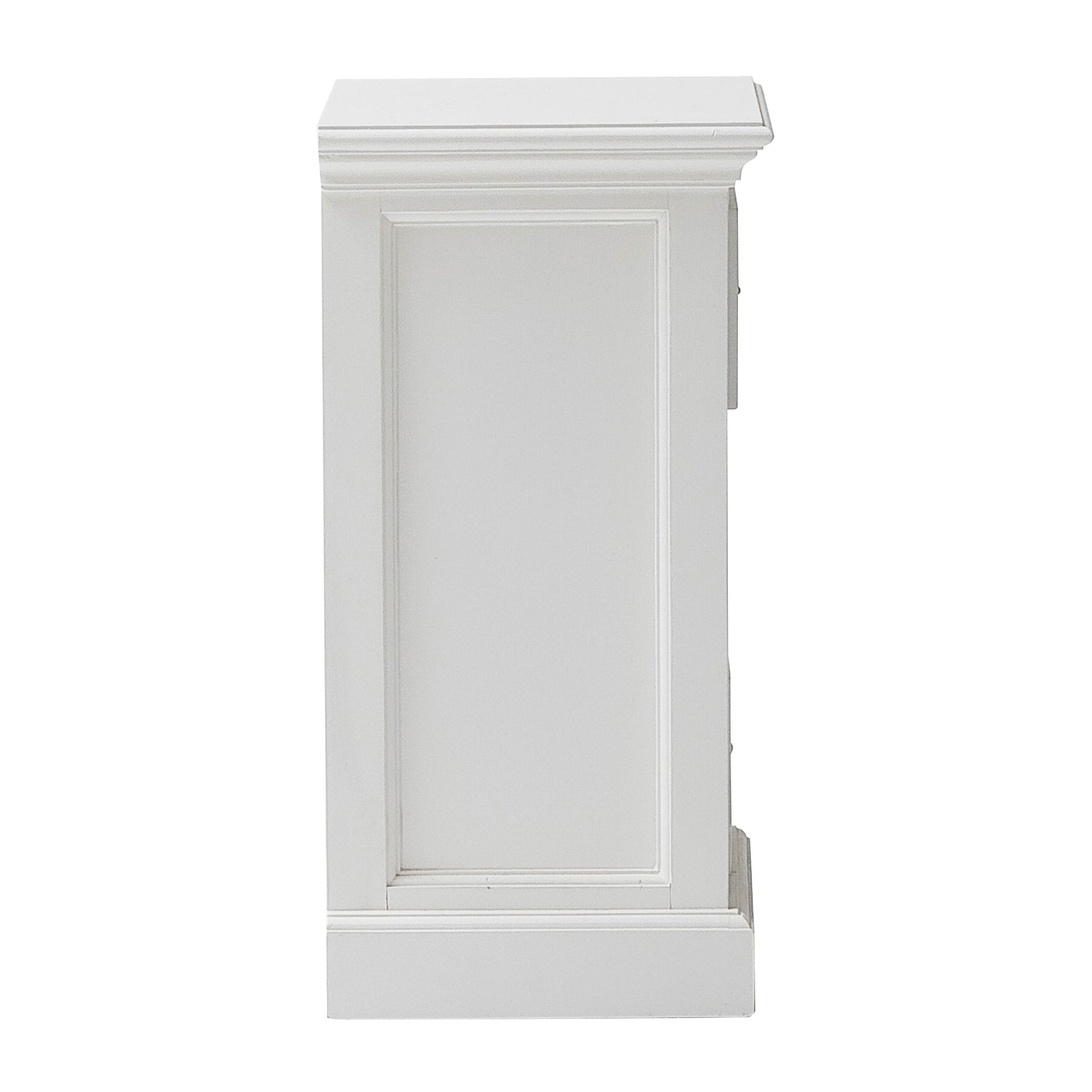 24" Solid Wood and Wood Nightstand-Nightstands & Bedside Tables-DECOROLALA