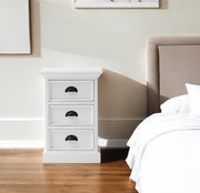 24" Solid Wood and Wood Nightstand-Nightstands & Bedside Tables-DECOROLALA