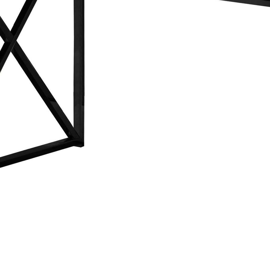 24" Taupe and Black Computer Desk-Desks-DECOROLALA