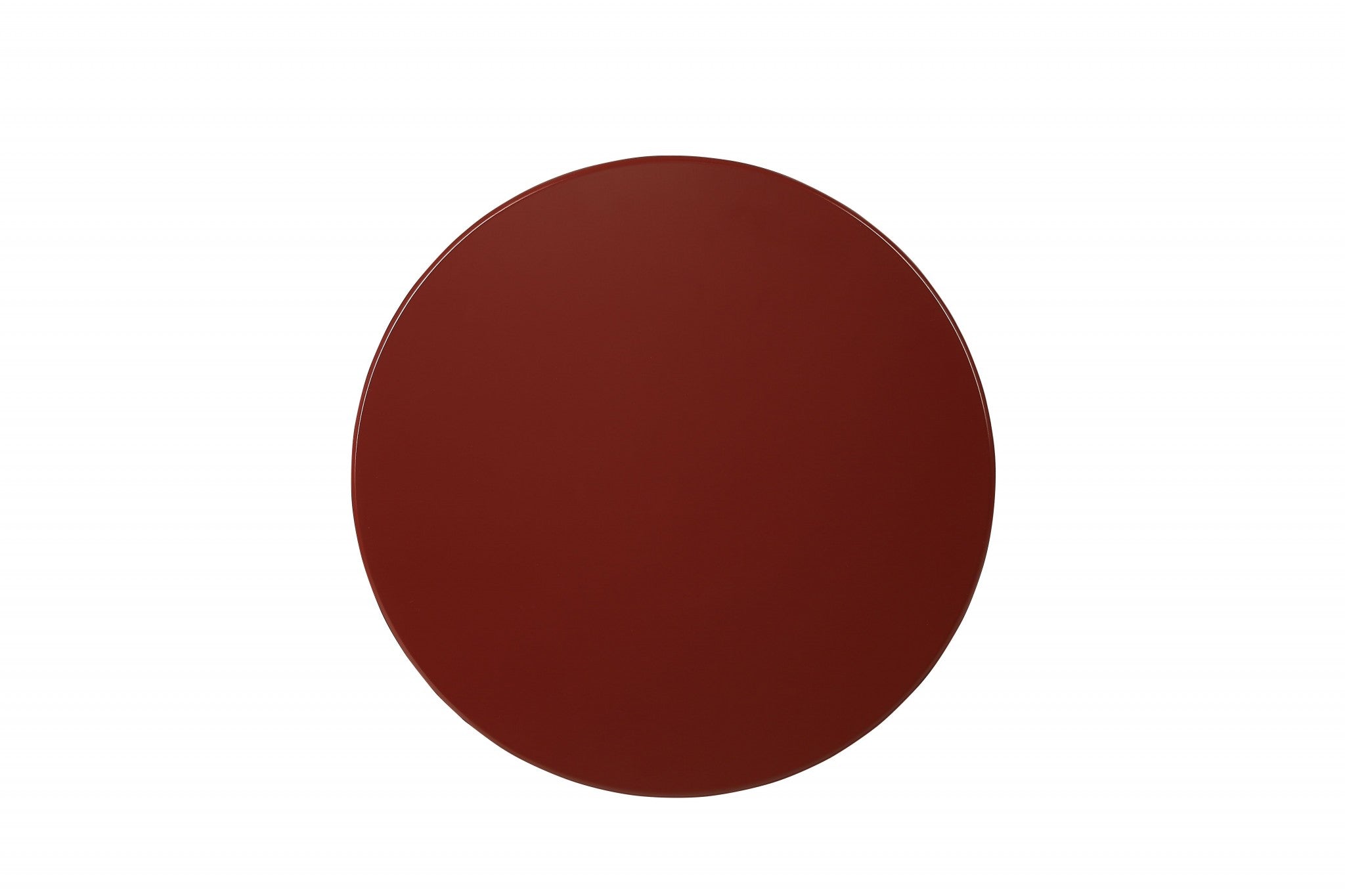 24" White Solid Wood Round End Table With Shelf-End-Side Tables-DECOROLALA