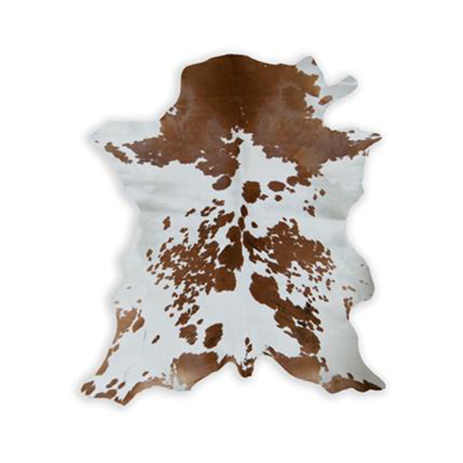 24" X 36" Salt And Pepper, Black And White Calfskin - Area Rug-Area Rugs-DECOROLALA