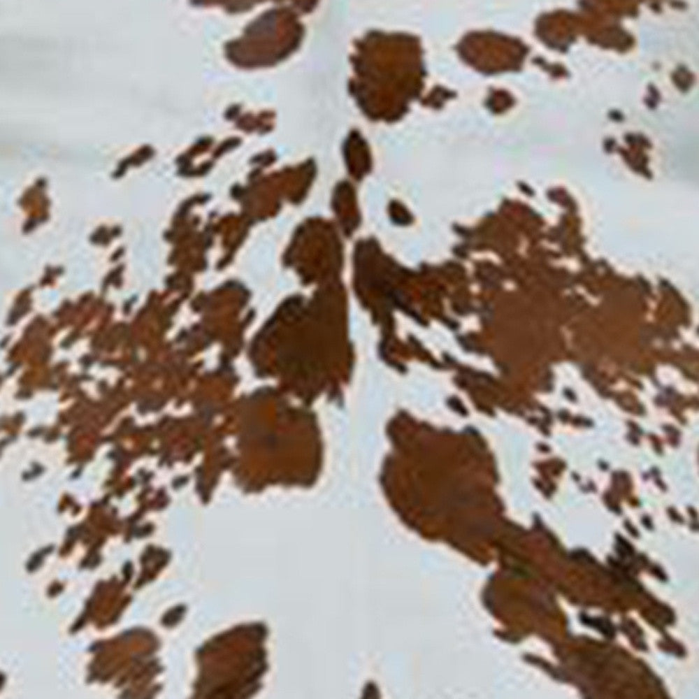 24" X 36" Salt And Pepper, Black And White Calfskin - Area Rug-Area Rugs-DECOROLALA