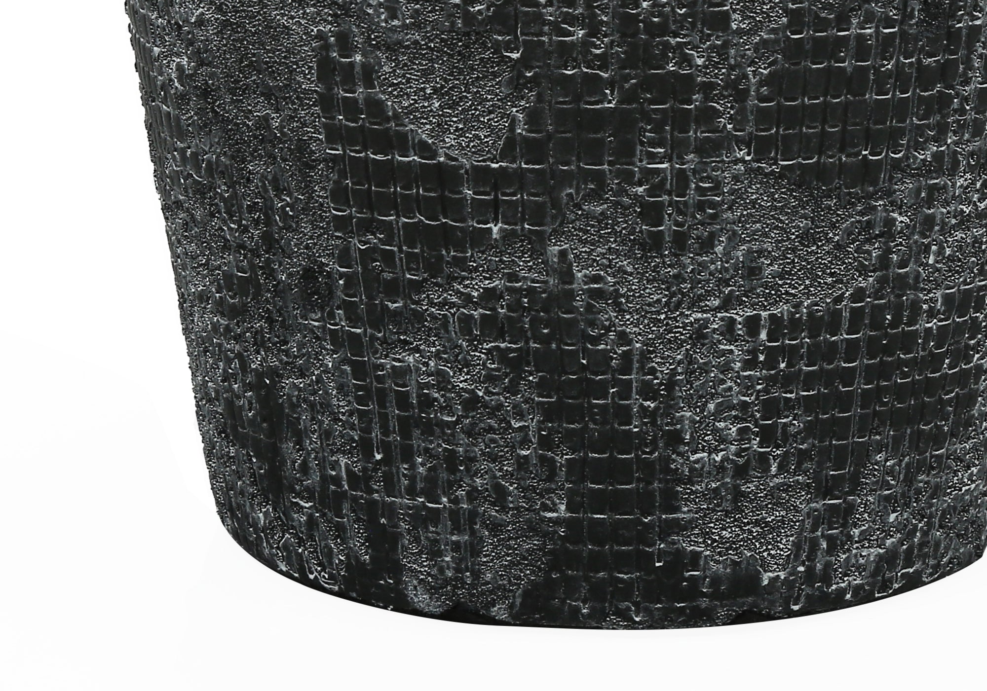 24"H Black Ceramic Table Lamp with 3-Way Switch-Lighting-DECOROLALA