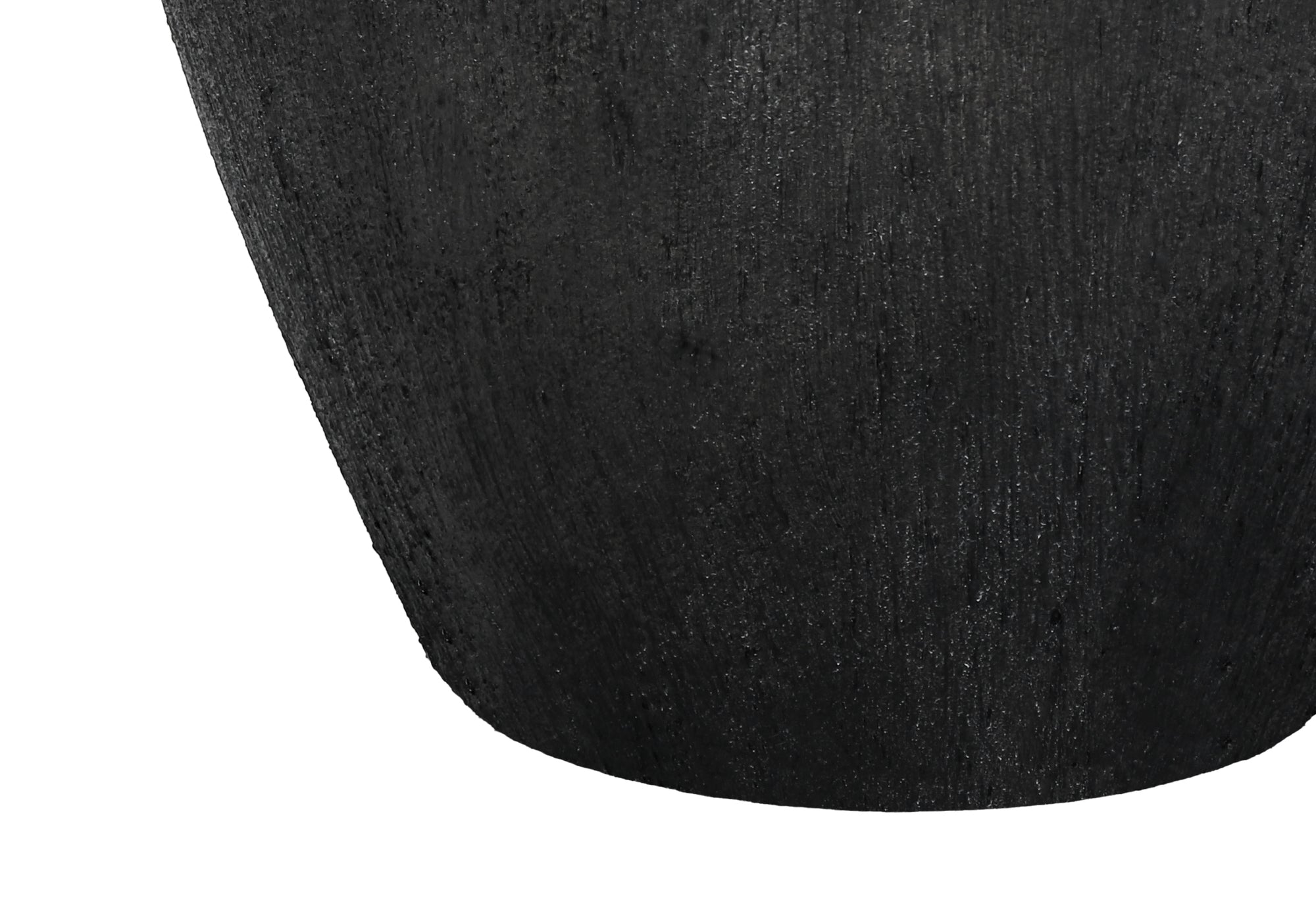 24"H Black Ceramic Table Lamp with Ivory Shade-Lighting-DECOROLALA