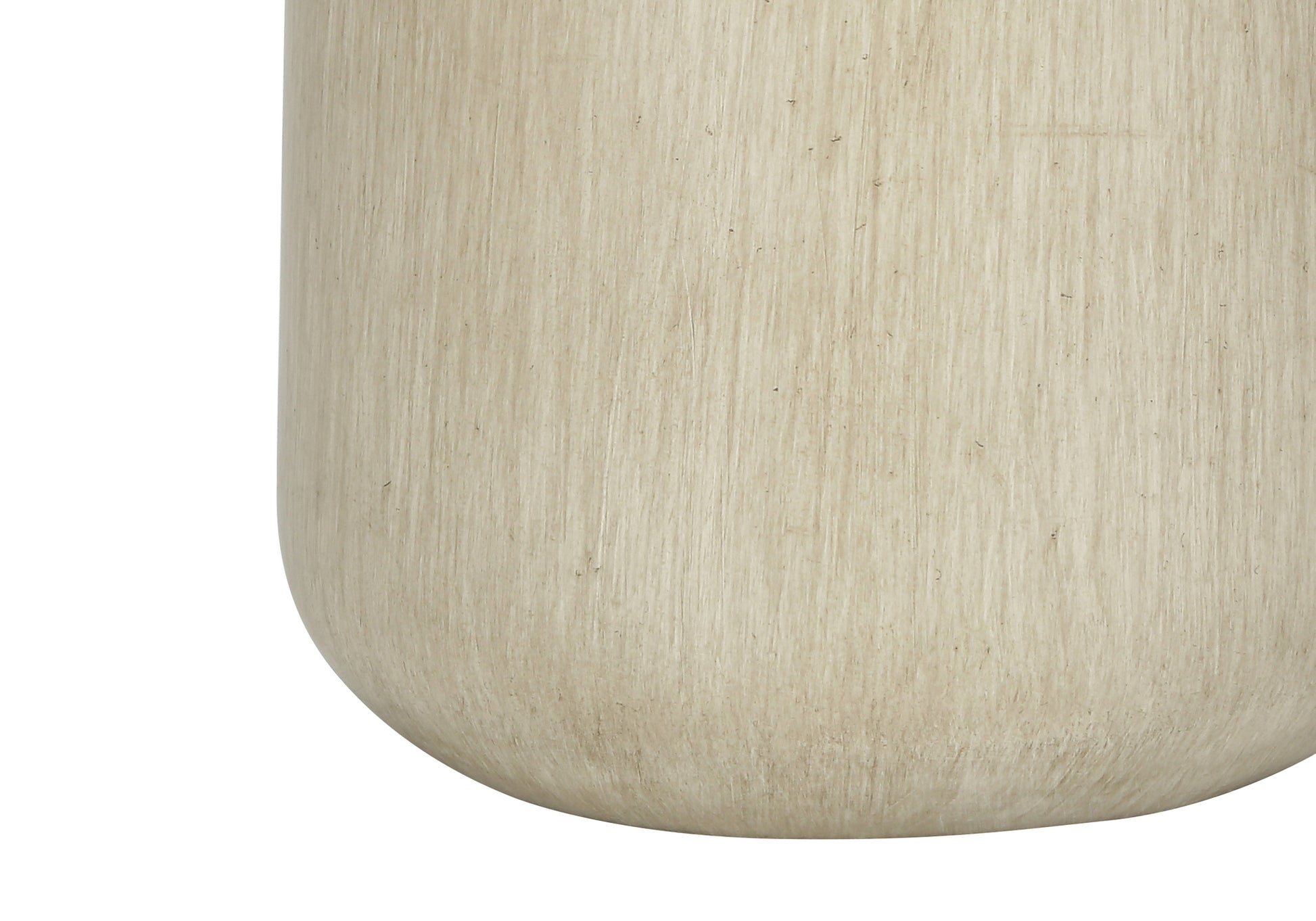 24"H Black Concrete Table Lamp with Grey Shade-Lighting-DECOROLALA