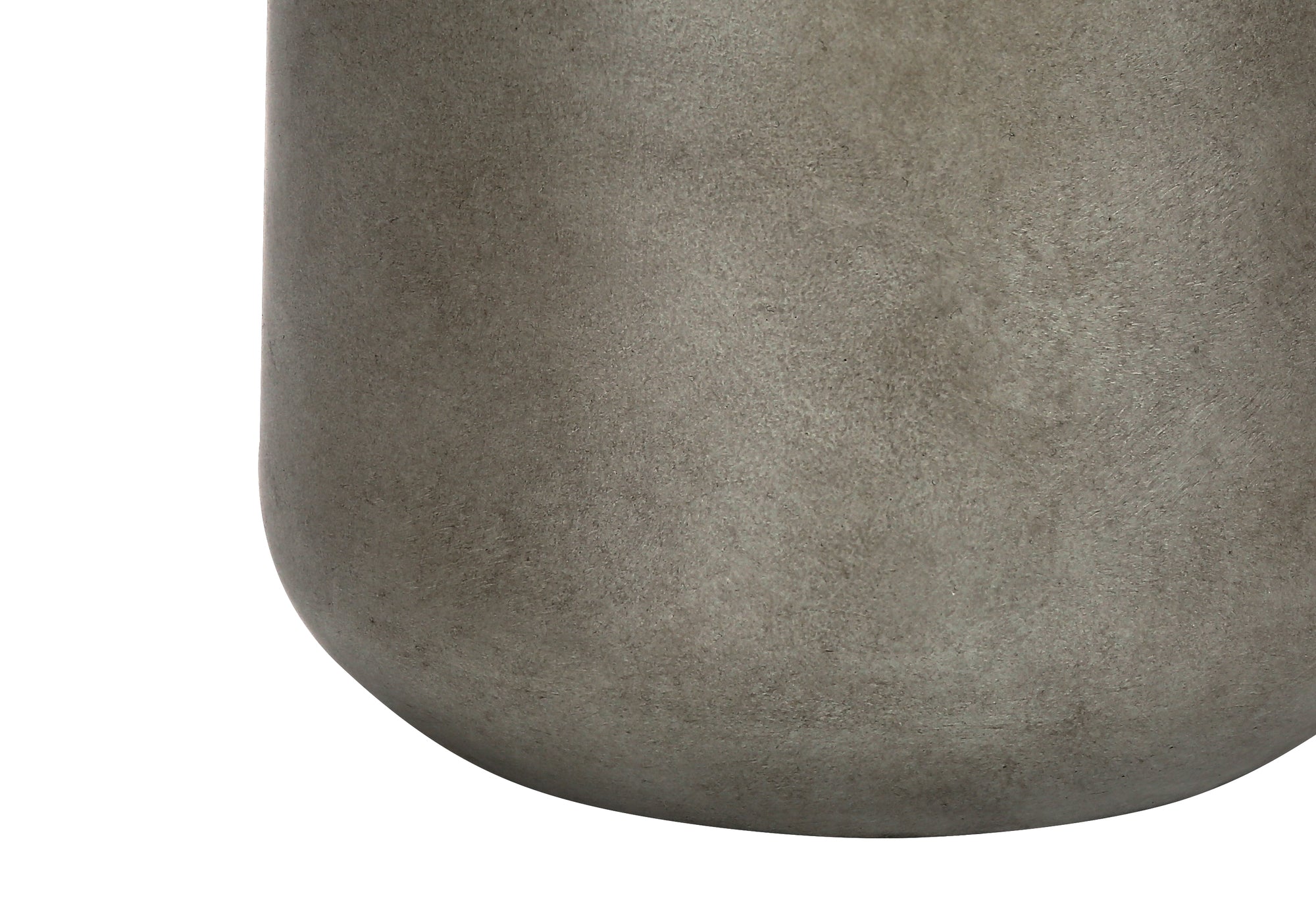 24"H Black Concrete Table Lamp with Grey Shade-Lighting-DECOROLALA
