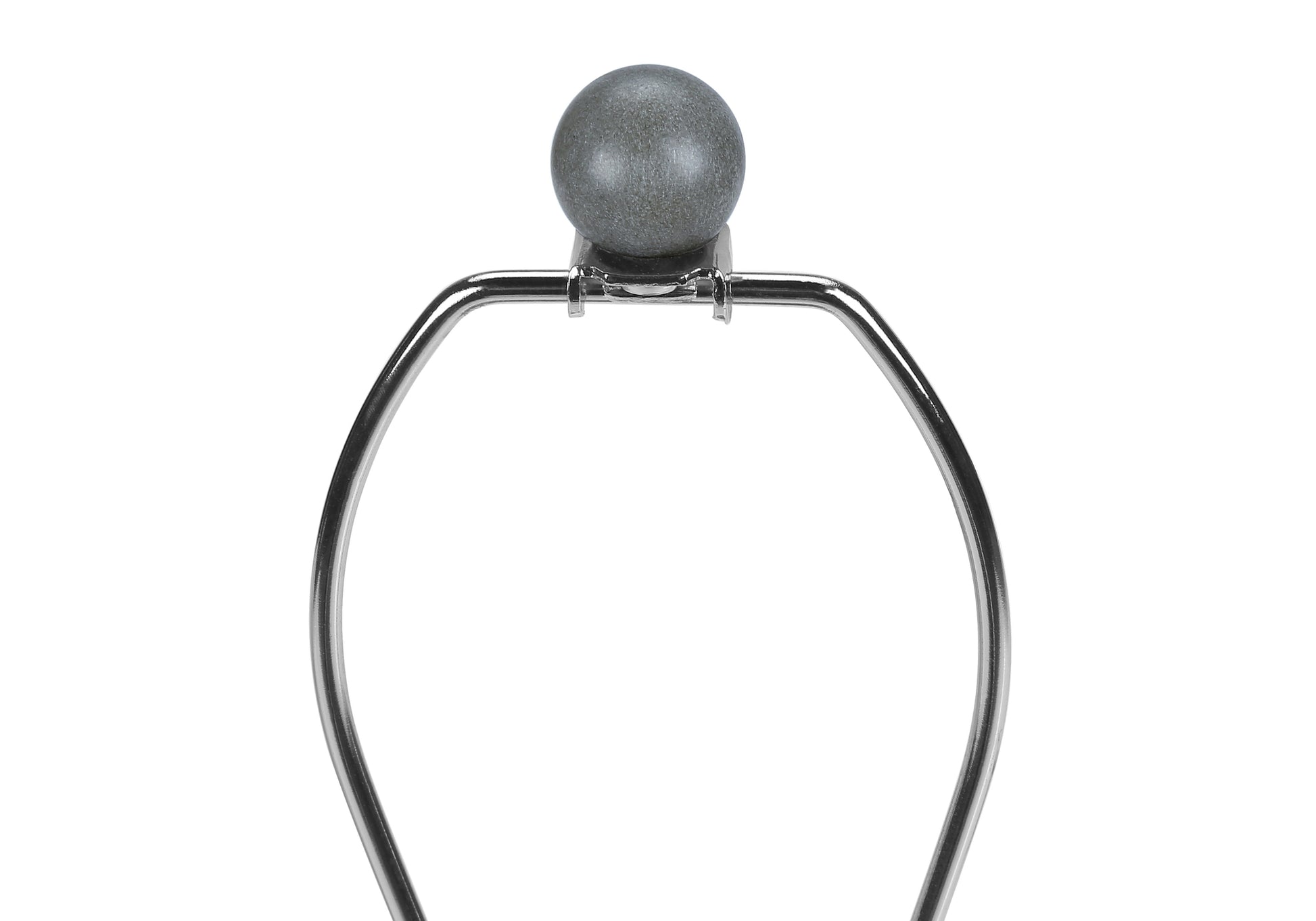 24"H Black Concrete Table Lamp with Grey Shade-Lighting-DECOROLALA