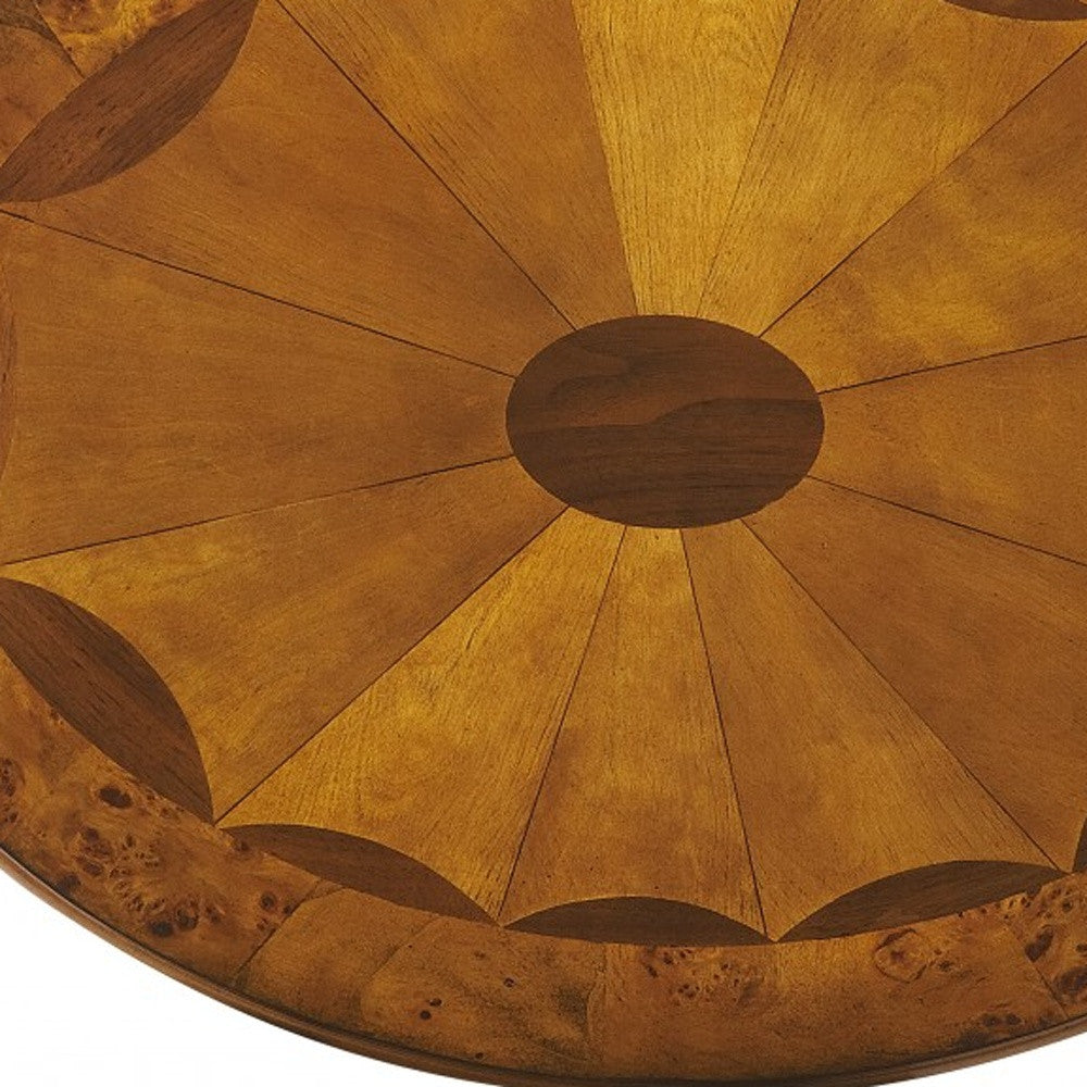 25" Brown Wood Oval Coffee Table With Drawer And Shelf-Coffee Tables-DECOROLALA