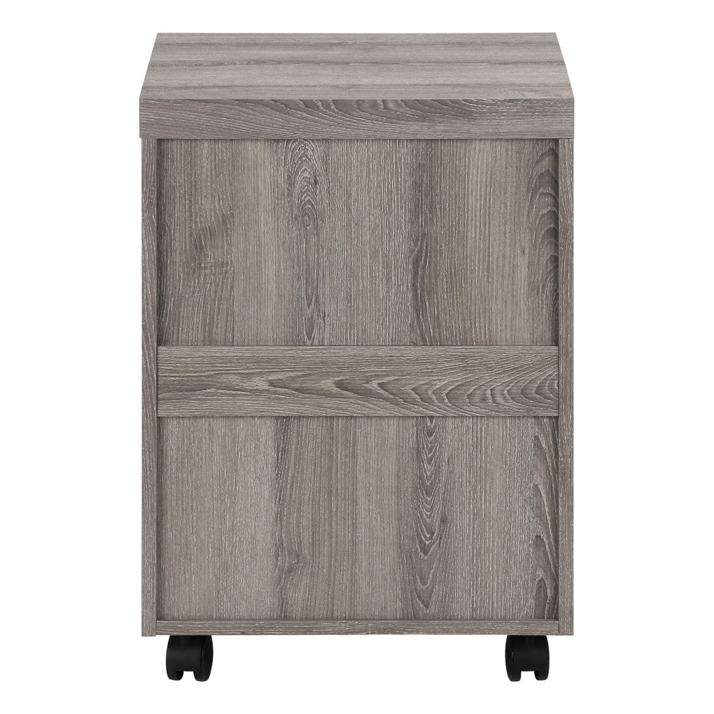 25" Gray Particle Board Filing Cabinet With Drawers-Filing Cabinets-DECOROLALA