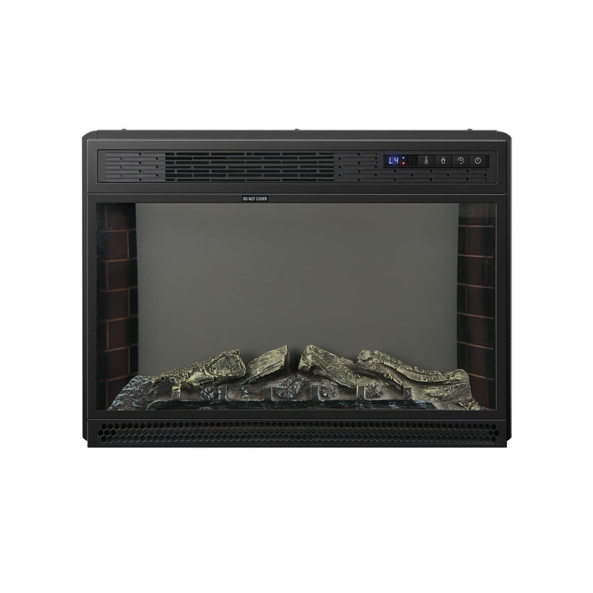25 Inches Recessed Electric Heater-Fireplaces-DECOROLALA