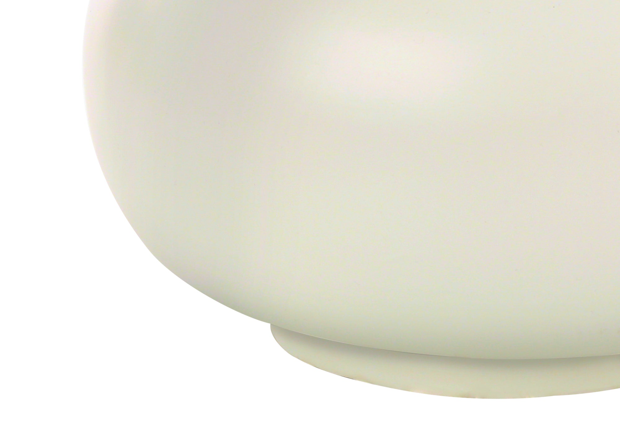 25"H Cream Ceramic Table Lamp with Ivory Linen Shade-Lighting-DECOROLALA