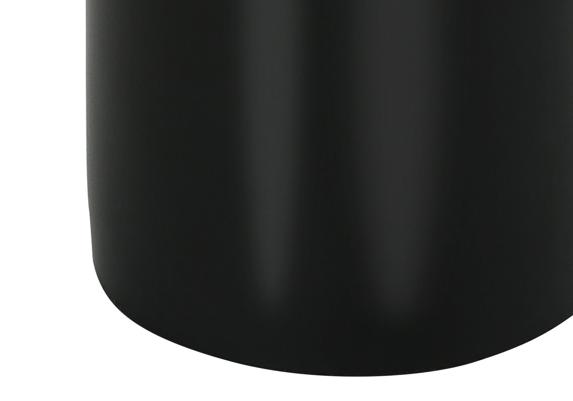 25"H Table Lamp Black Concrete Base Black Shade-Lighting-DECOROLALA