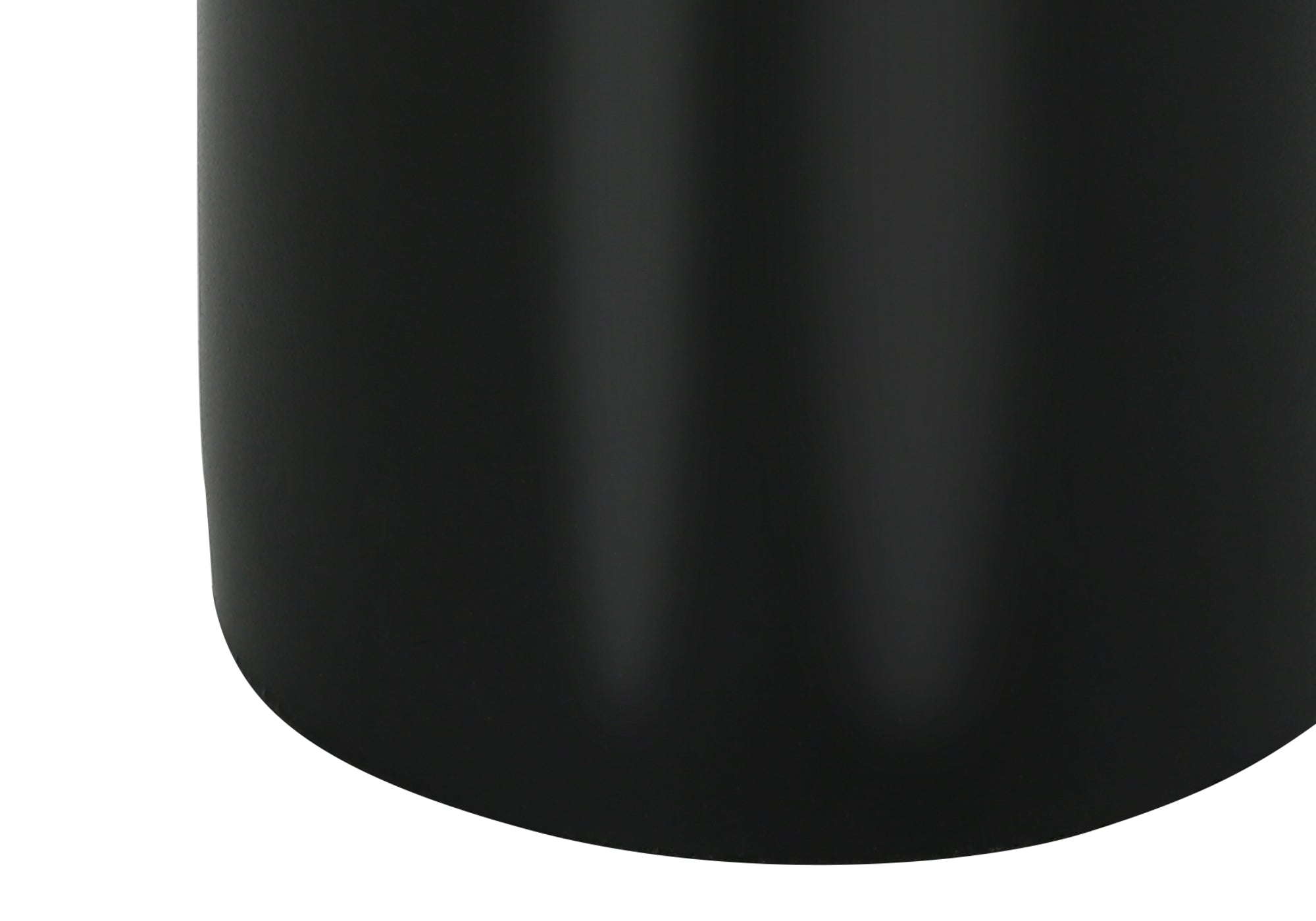 25"H Table Lamp Black Concrete Base Black Shade-Lighting-DECOROLALA
