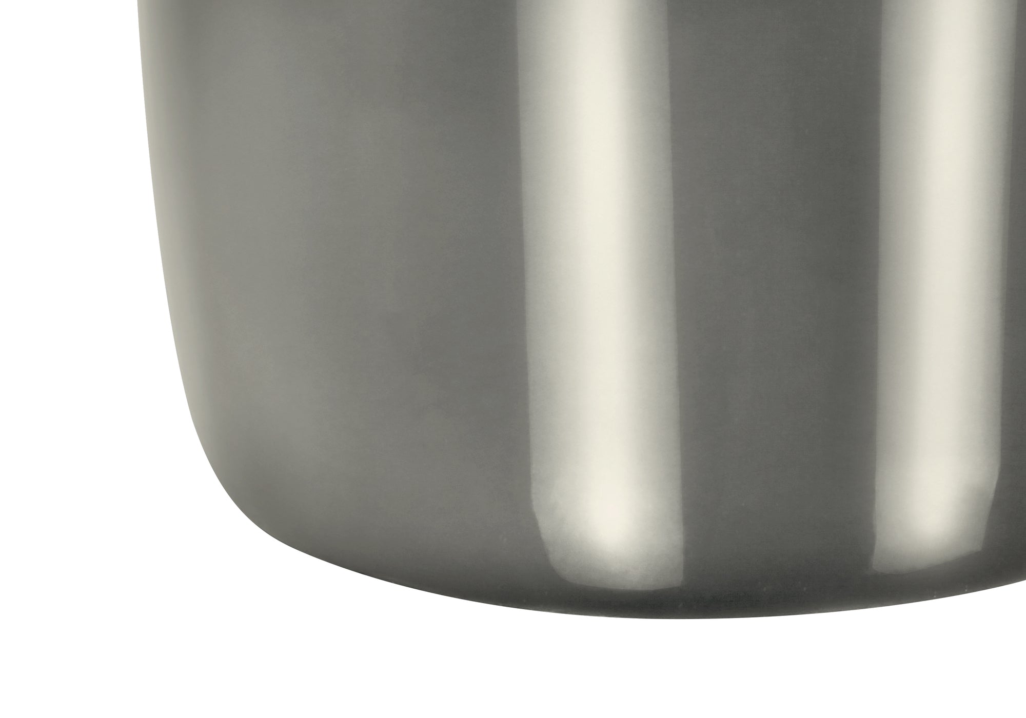 25"H Table Lamp, Grey Ceramic Base, Ivory Shade-Lighting-DECOROLALA