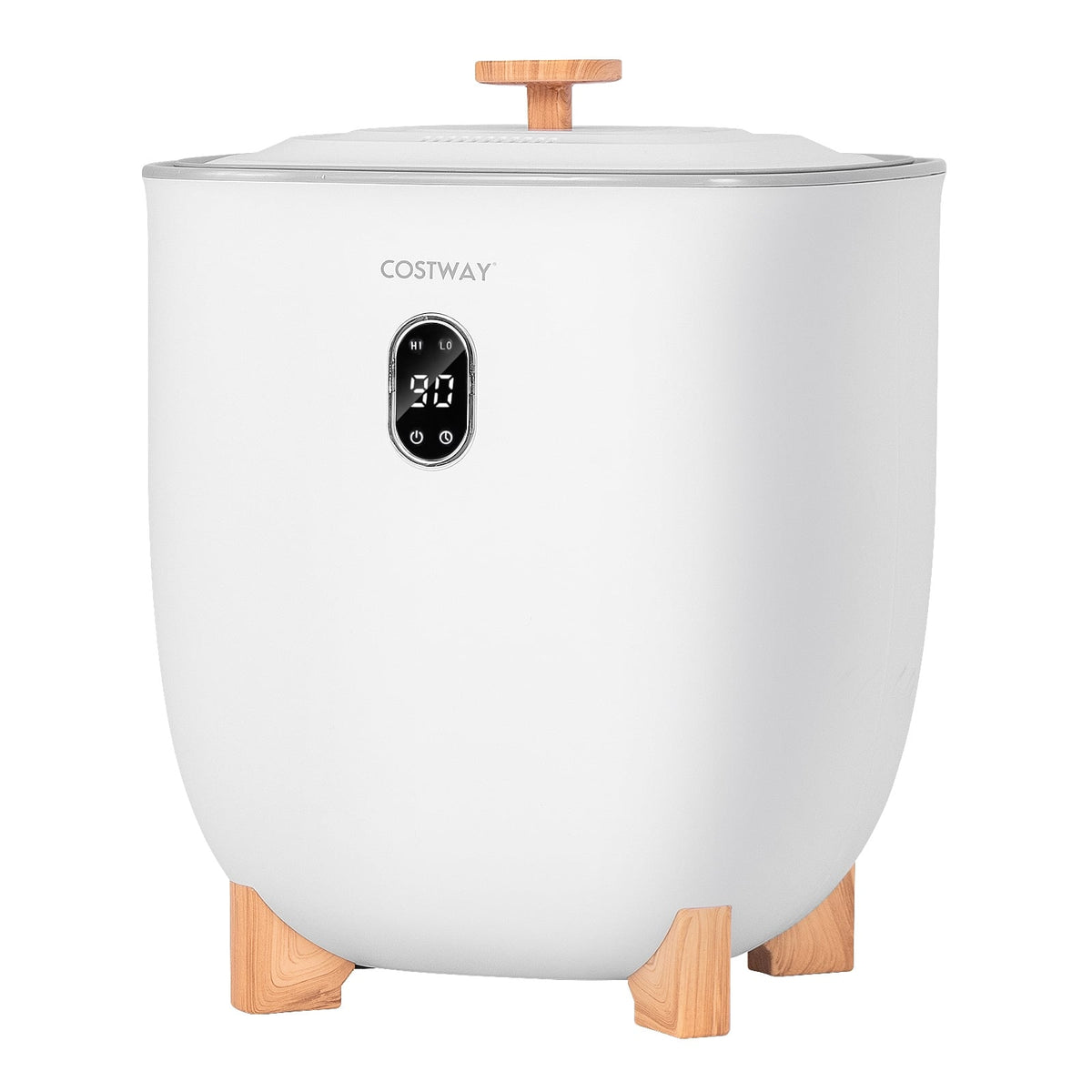 25L Towel Warmer Bucket - White 2-Level Heating Auto Shut-Off-Dryers-DECOROLALA