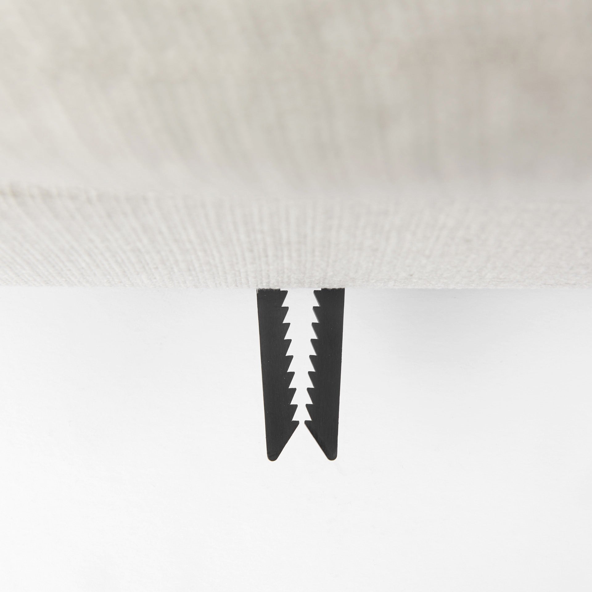 26" Beige Fabric and Brown Cocktail Ottoman-Ottomans-DECOROLALA