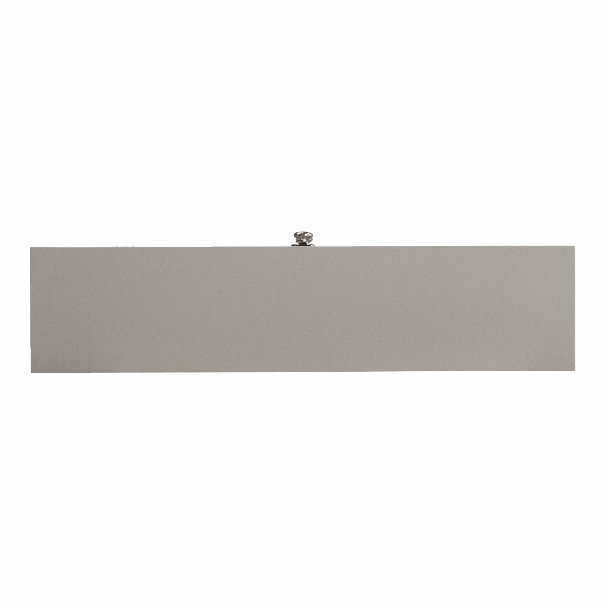 26" Gray Wall Mounted Floating Desk-Desks-DECOROLALA