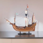 26" Wood Brown Hand Painted Sculpture-Sculptures-DECOROLALA