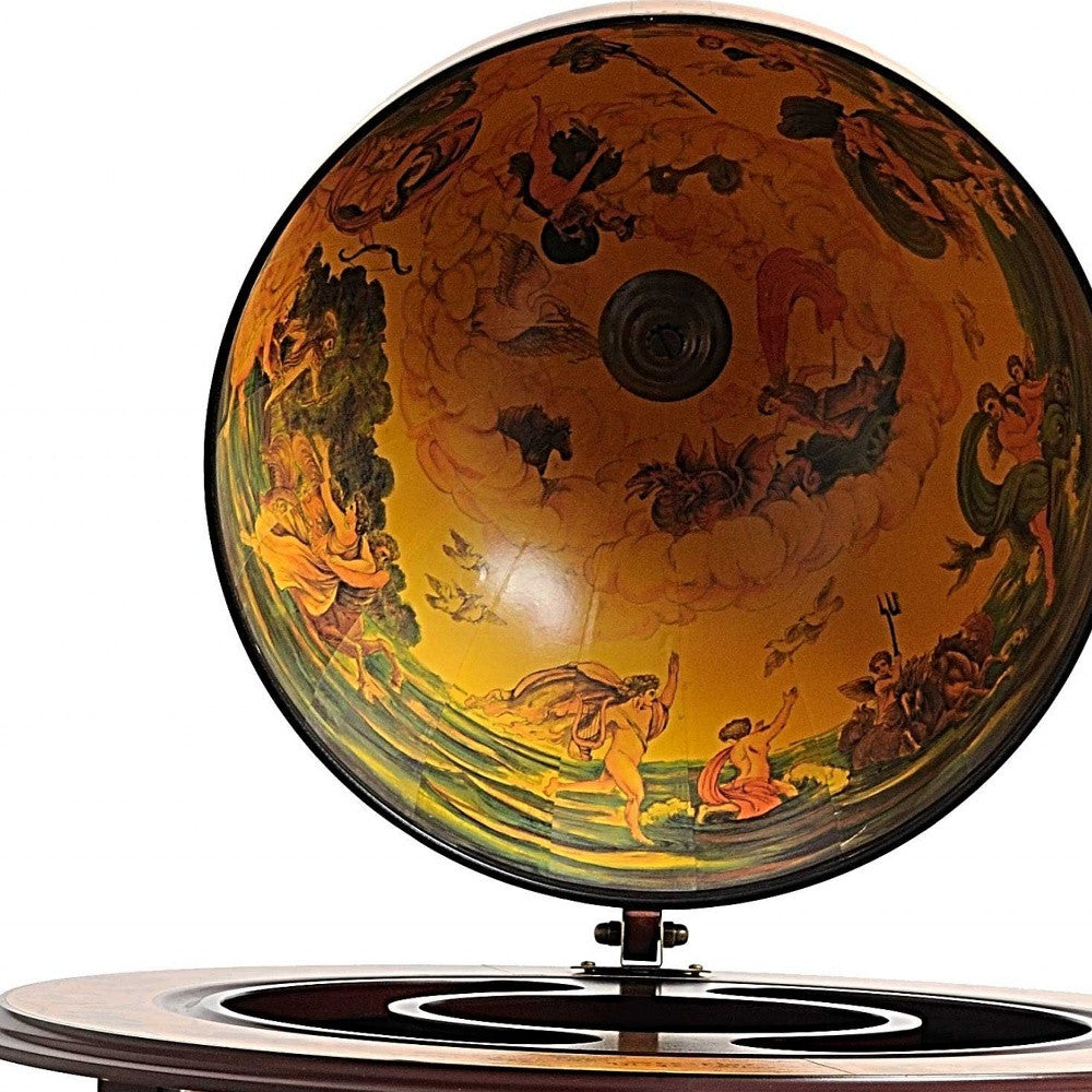 26" X 26" X 45" Globe Bar 3 Legs-Kitchen Carts-Islands-DECOROLALA