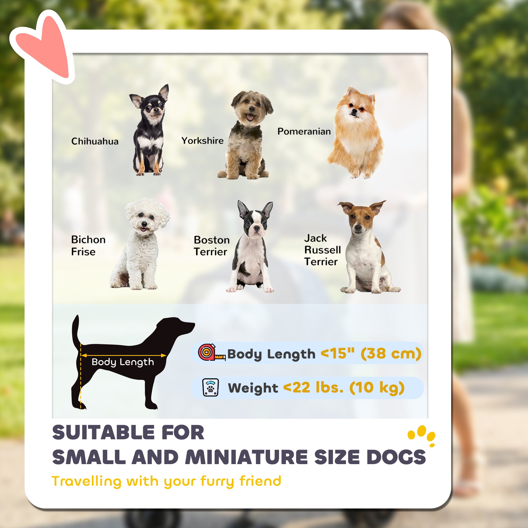 Foldable Pet Stroller for Small Dogs and Cats with 4 Wheels, Mesh Windows, Brake, Removable Pad, Storage Tray, Dark Blue