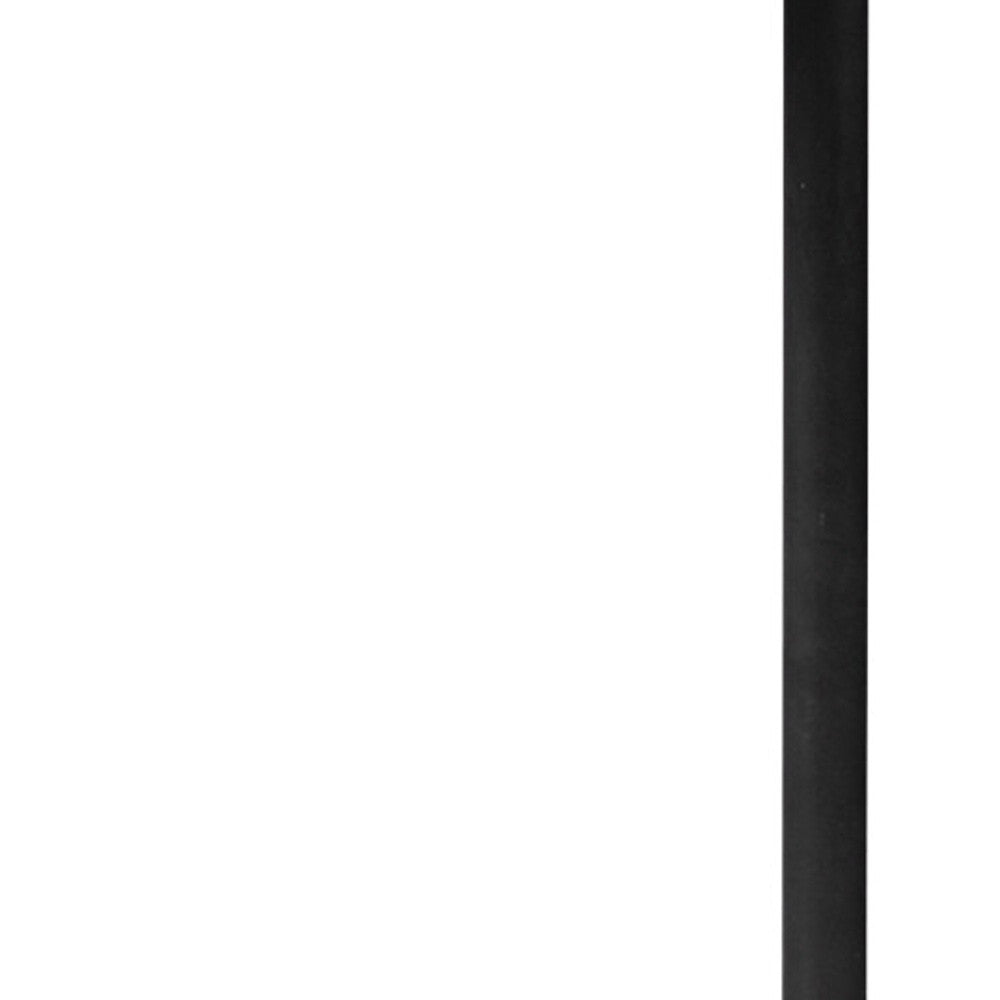 27" Black And White Marble Round End Table-End-Side Tables-DECOROLALA