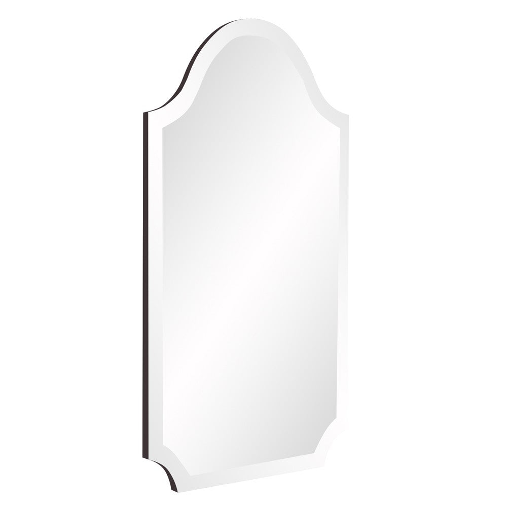27" Clear Abstract Unframed Accent Mirror-Mirrors-DECOROLALA