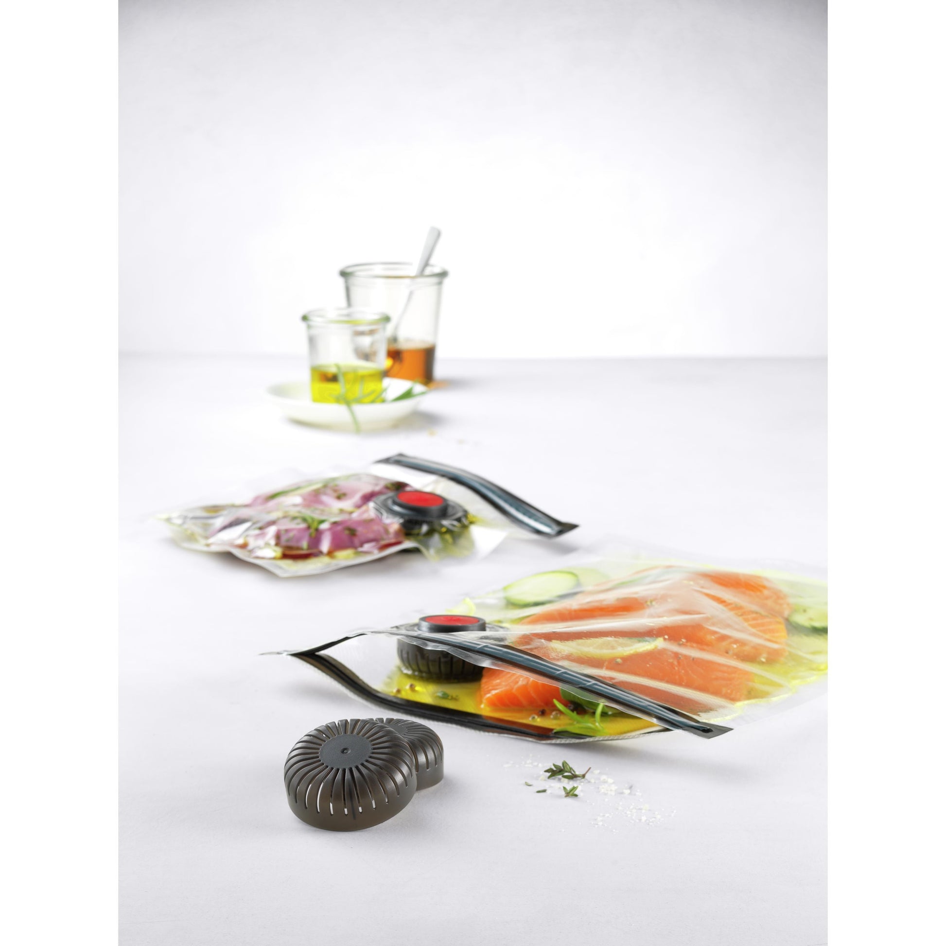 ZWILLING Fresh & Save Vacuum Accessory Set Liquid Barrier, 6 Piece-n/a-DECOROLALA