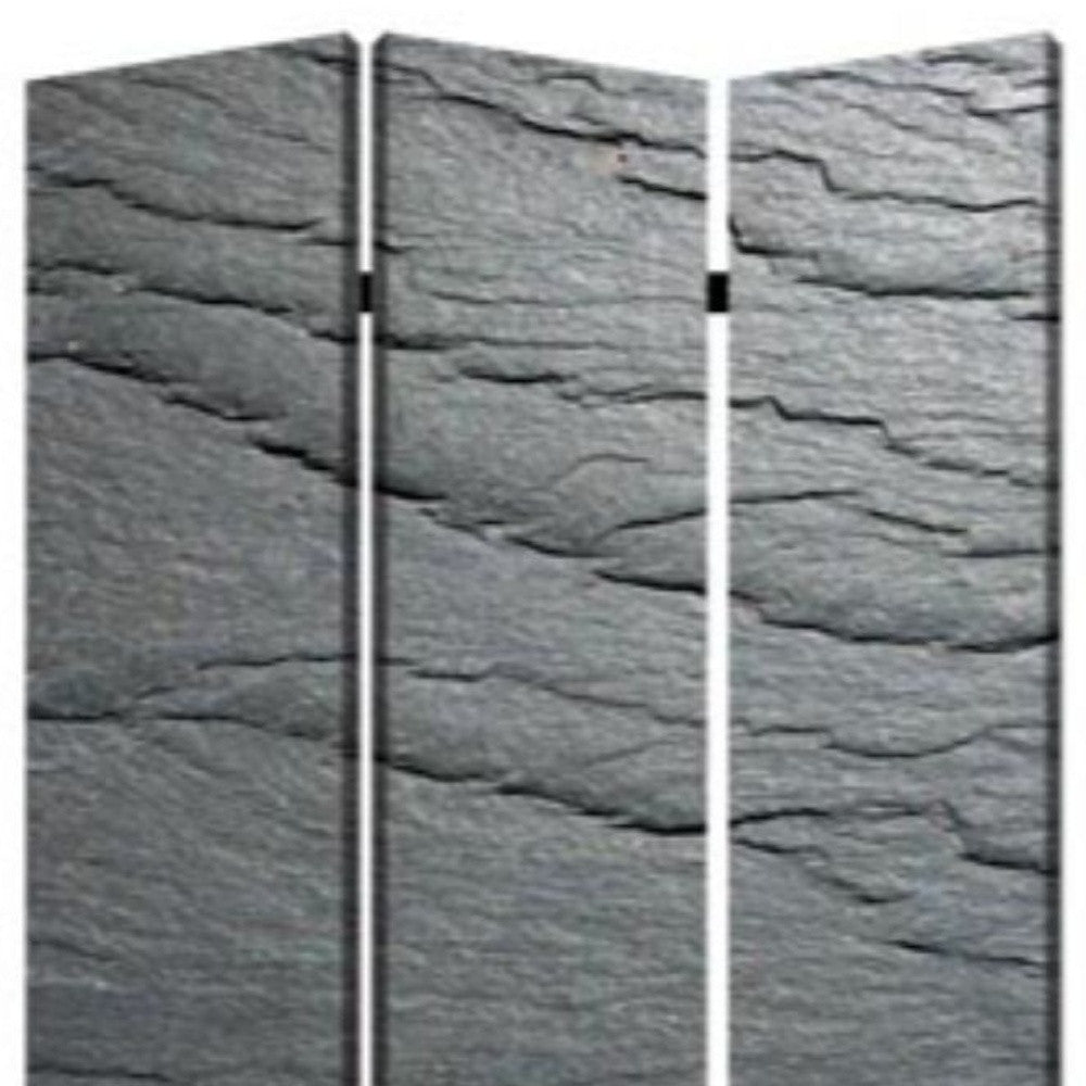 48" X 72" Multi Color Wood Canvas Black Slate Screen-Room Dividers-DECOROLALA
