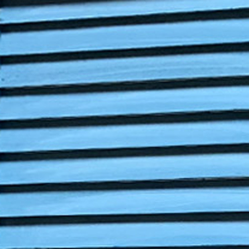 Blue Finish Wood Shutter 3 Panel Room Divider Screen-Room Dividers-DECOROLALA