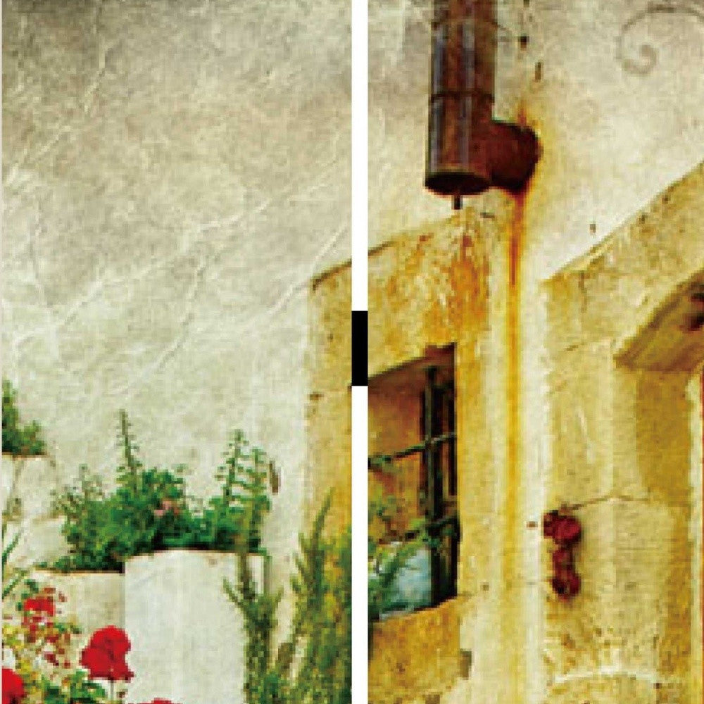 48 X 72 Multi Color Spanish Tidings Screen-Room Dividers-DECOROLALA