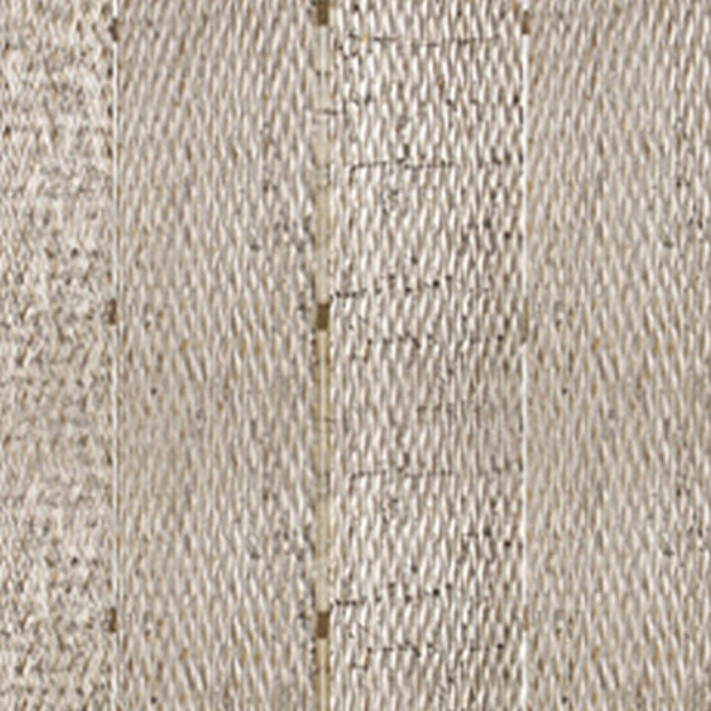 84" X 84" Silver Wood Screen-Room Dividers-DECOROLALA