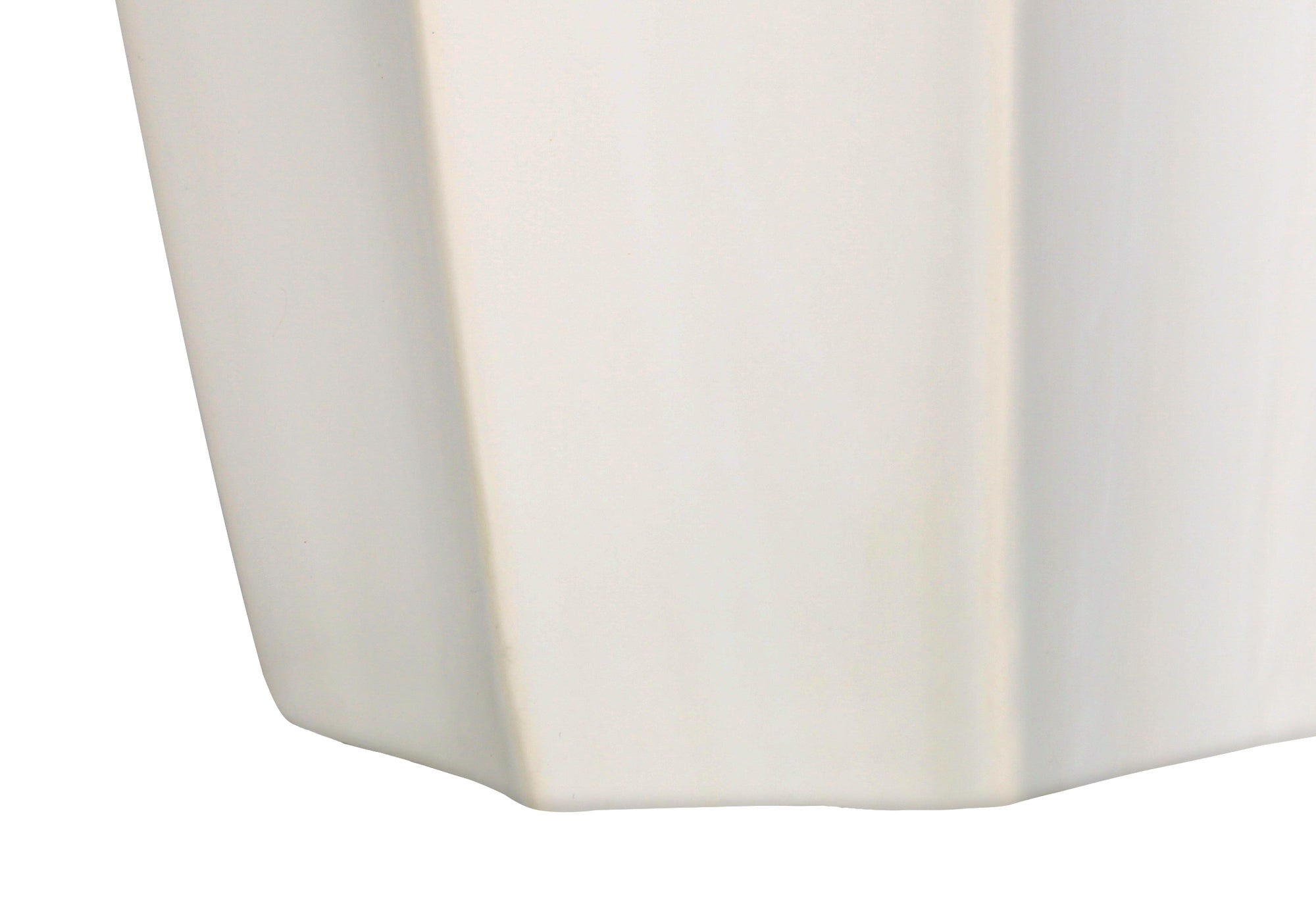 27"H Cream Ceramic Table Lamp with Ivory Shade-Lighting-DECOROLALA