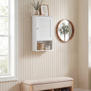 27.5 Inch H Wall Hanging Bathroom Storage Cabinet-Wall Cabinets-DECOROLALA