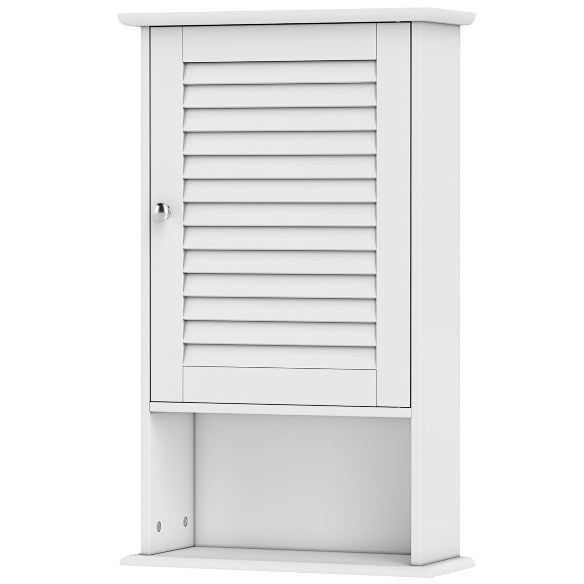 27.5 Inch H Wall Hanging Bathroom Storage Cabinet-Wall Cabinets-DECOROLALA