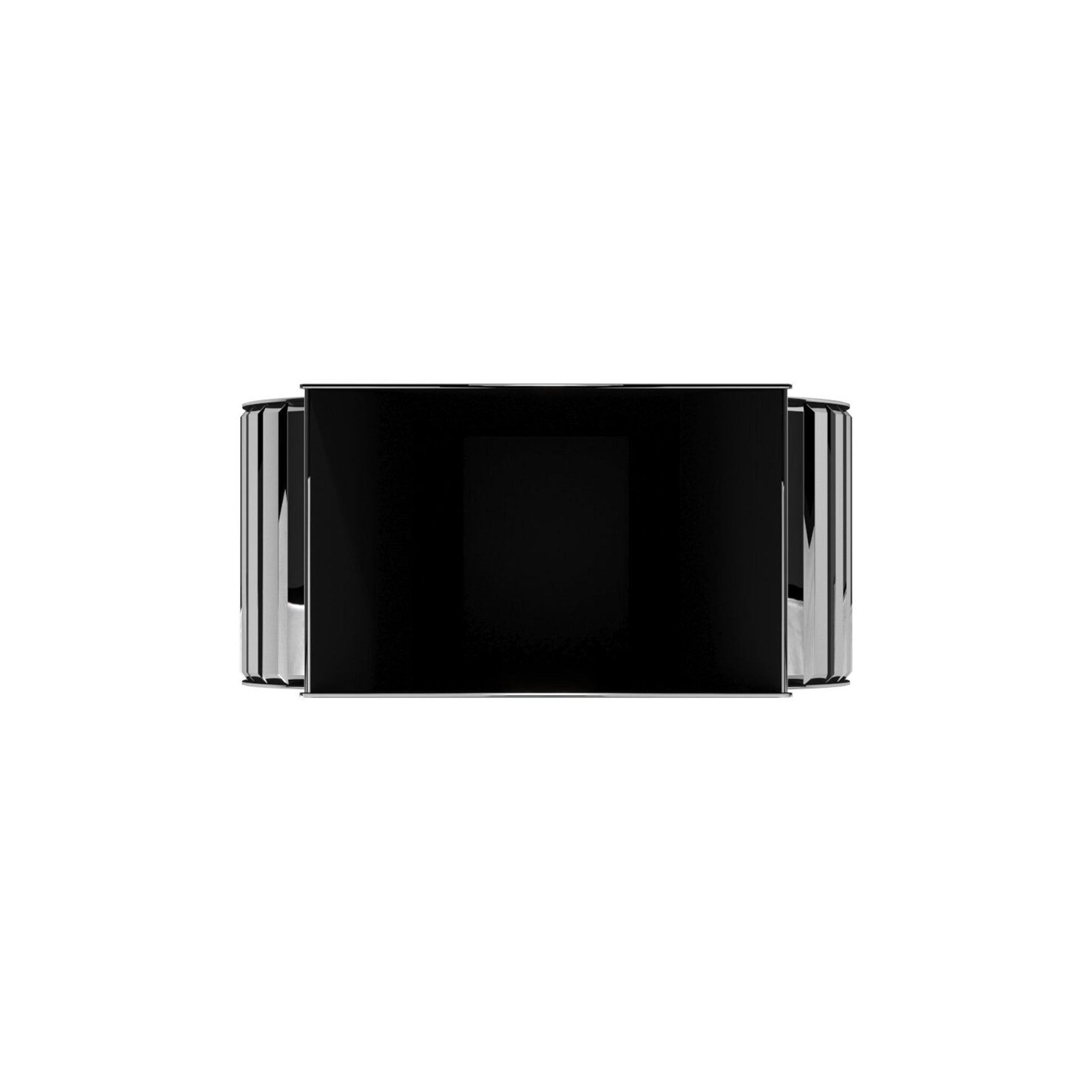 28" Clear Crystal Glass Table Vase-Vases-DECOROLALA