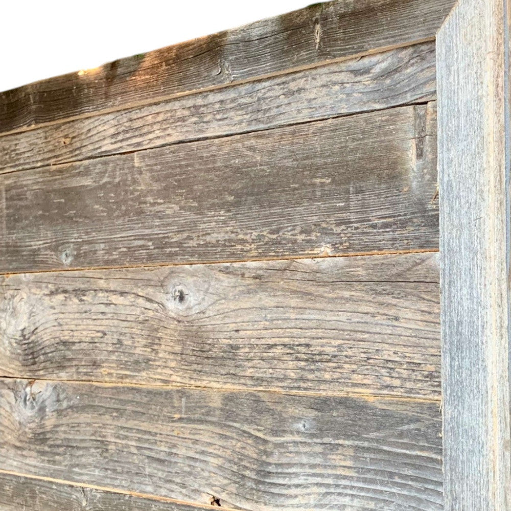 28" Natural Weathered Gray Plank Christmas Tree Collar-Sculptures-DECOROLALA