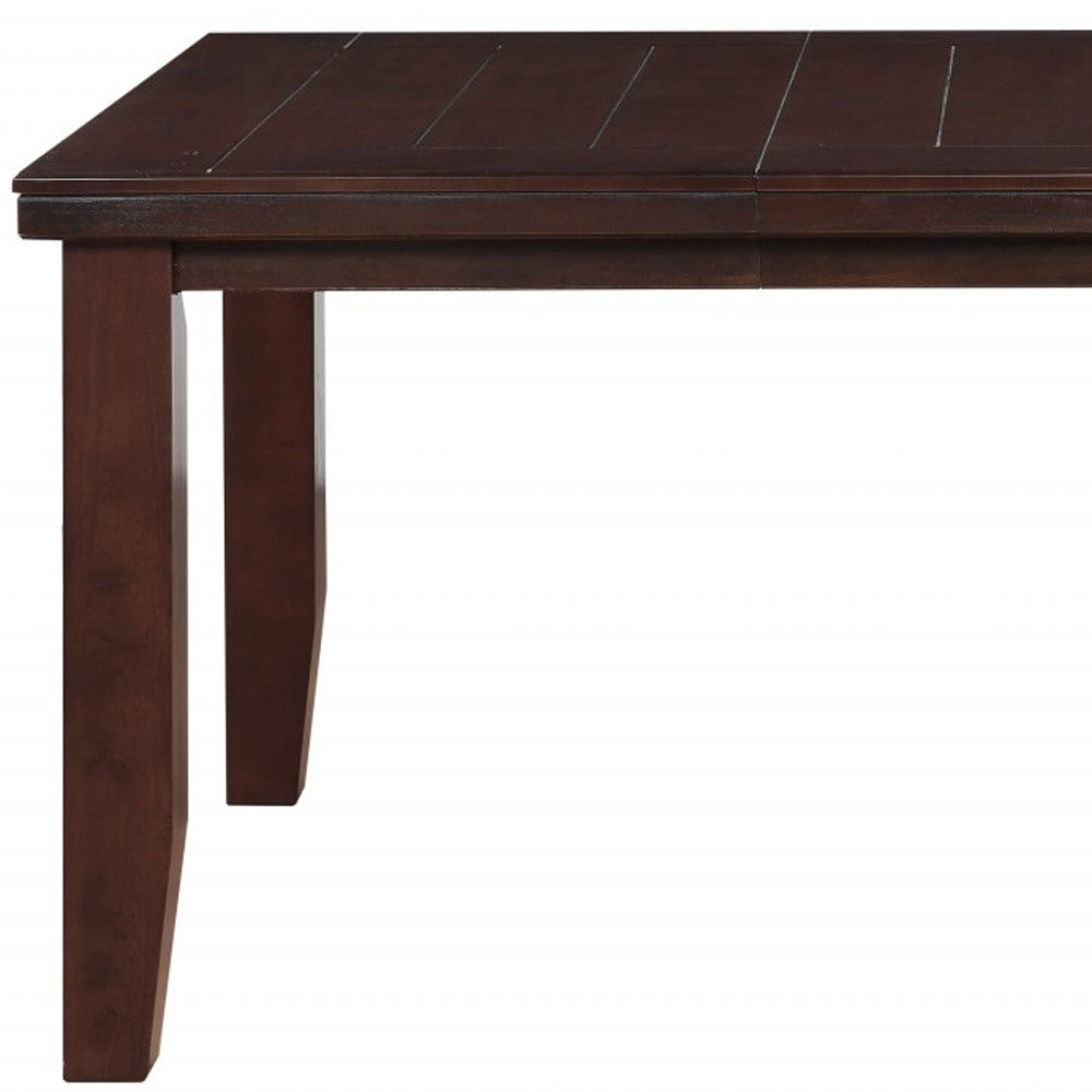 48" Dark Brown Dining Table-Dining Tables-DECOROLALA