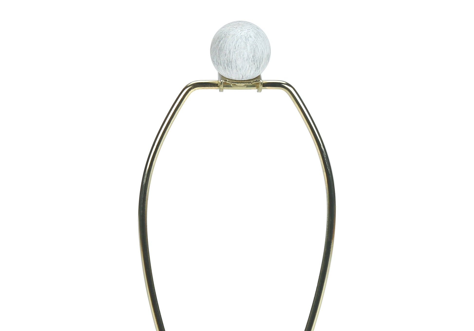 28"H Table Lamp, Cream Resin Base, Ivory Shade-Lighting-DECOROLALA