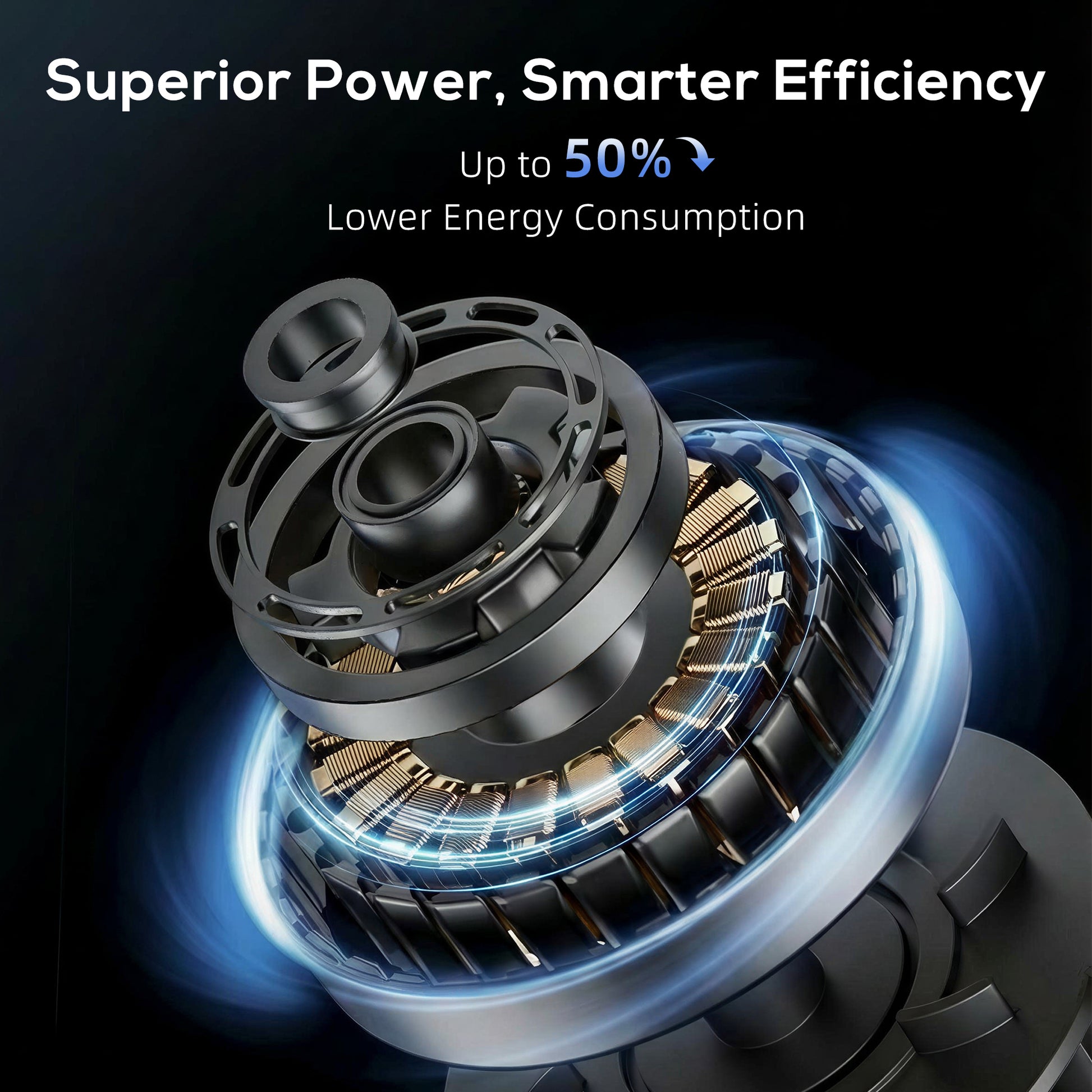 28dB Tower Fan with 12 Speeds and 4 Modes, Standing Floor Fan with 80¬∞ Oscillating, 12H Timer, Black-Fans-DECOROLALA