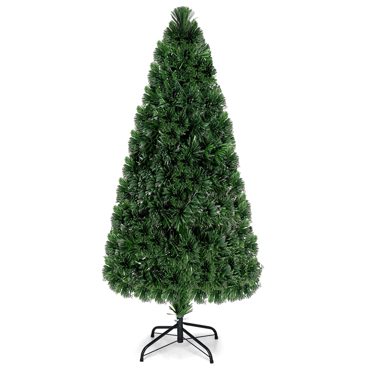 3' / 4' / 5' / 6' Fiber Optic Artificial PVC Christmas Tree-6 ft-Christmas Trees-DECOROLALA