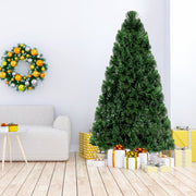 3' / 4' / 5' / 6' Fiber Optic Artificial PVC Christmas Tree-6 ft-Christmas Trees-DECOROLALA