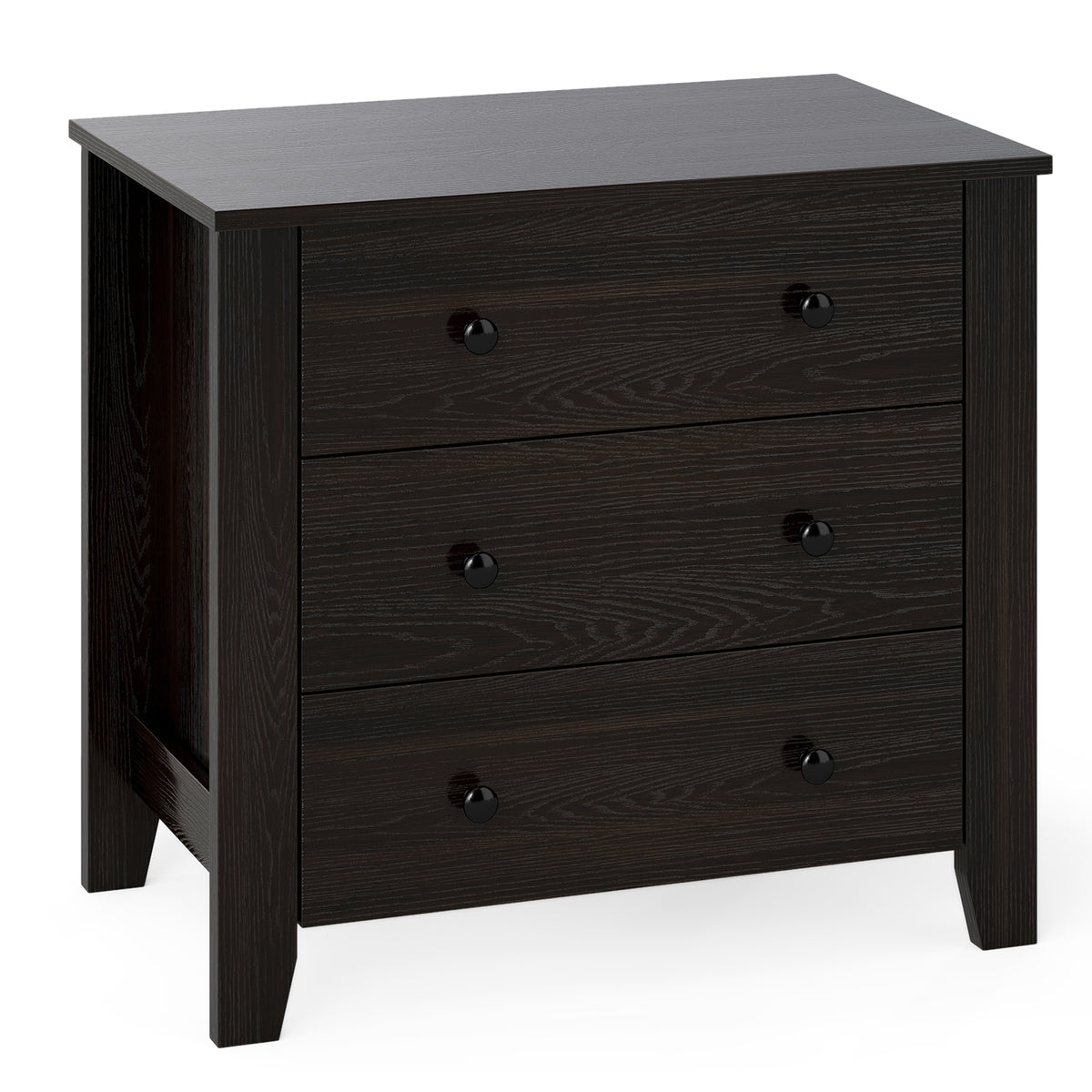 3-Drawer Dresser - Dark Brown (min order qty 2)-Dressers & Chests-DECOROLALA