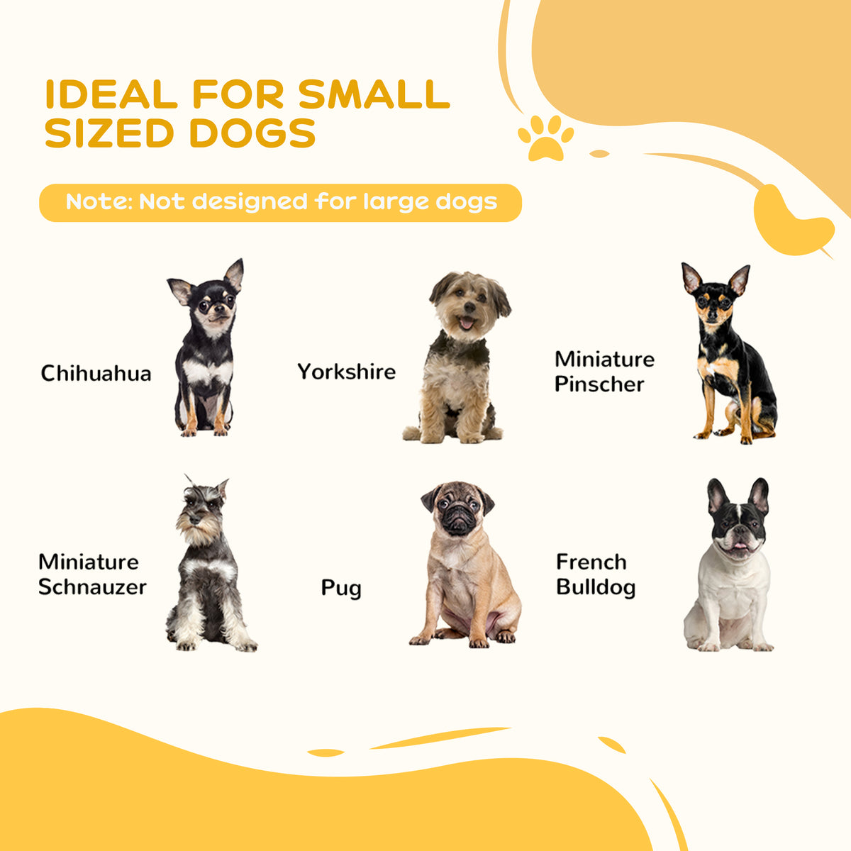 3-Panel Foldable Freestanding Pet Gate with Support Feet - White-Dogs-DECOROLALA