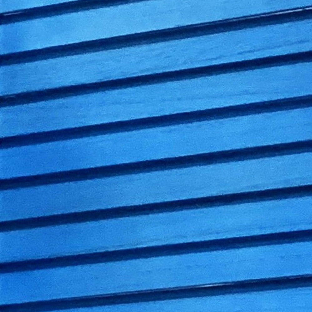 3 Panel Light Blue Shutter Screen Room Divider-Room Dividers-DECOROLALA