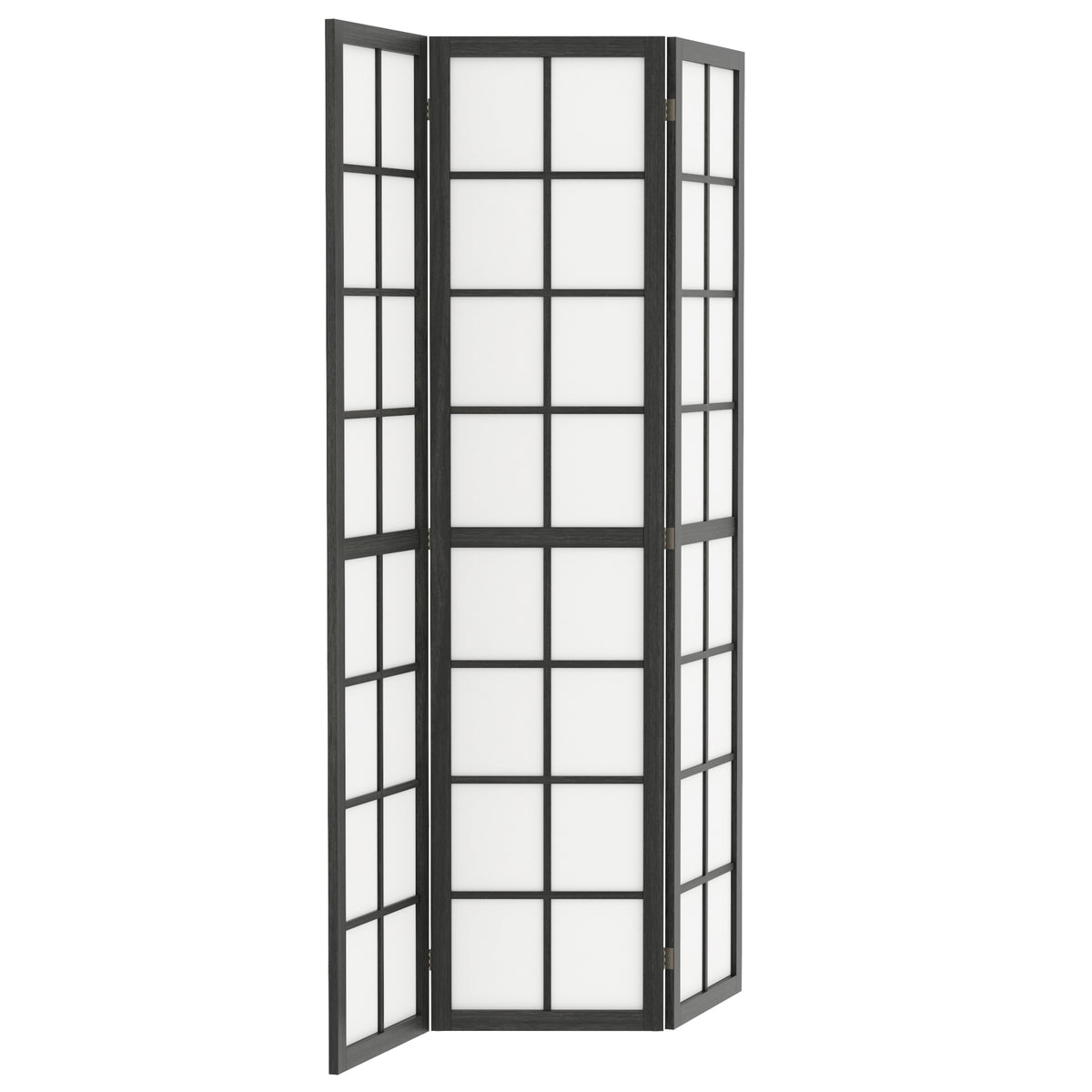 3 Panel Room Divider - 5.6 ft Folding Wood Privacy Screen-Home Furnishings > Living Room Furniture > Room Dividers-DECOROLALA