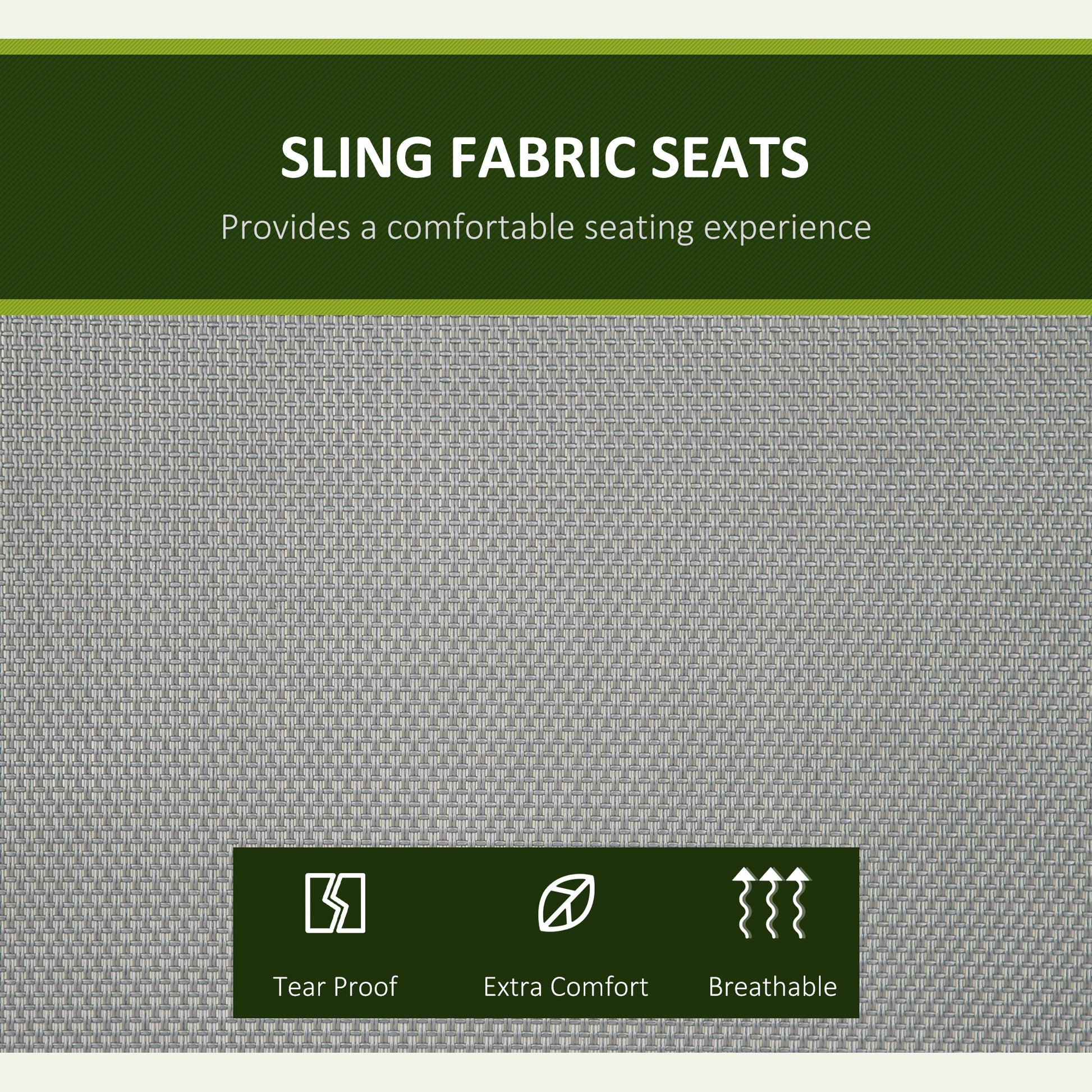 3 Person Patio Swing Canopy Dark Grey 616lbs-DECOROLALA