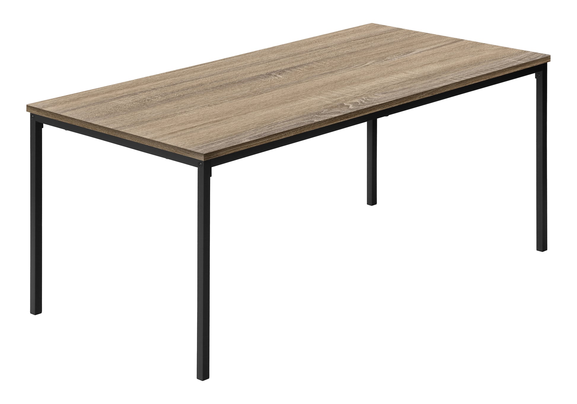 3-Piece Coffee Table Set White Marble Black Metal-Table Set-DECOROLALA